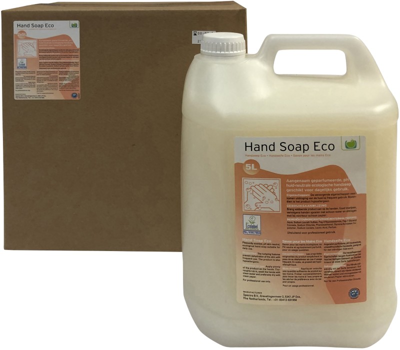 ALL CARE Eco Handflüssigseife Leicht duftend Weiß 98935 2 Flaschen à 5 L