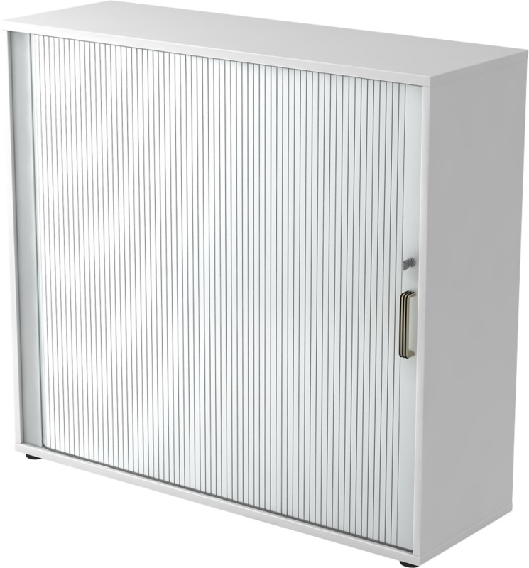 Thumbnail - Hammerbacher Aktenschrank V1733S/W/S/SG Weiß 1.200 x 400 x 1.100 mm