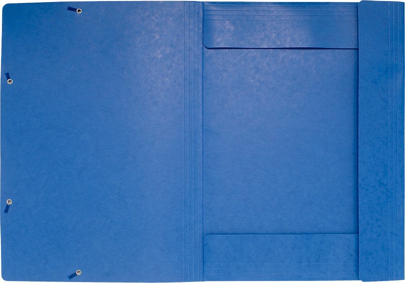 Exacompta Flügelmappe 59507E DIN A3 Blau Karton 32 x 0,5 x 44 cm 5 Stück