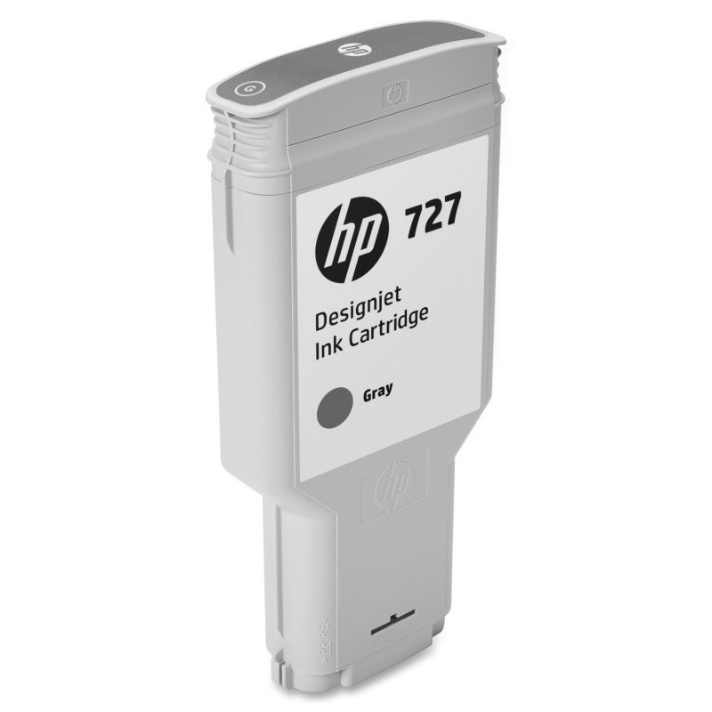 HP 727 Original Tintenpatrone F9J80A Grau