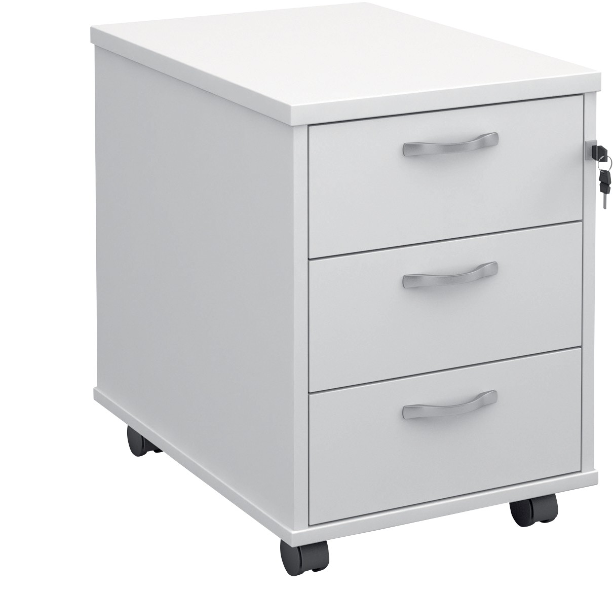 Dams International Mobile Pedestal 3 Drawers Lockable 426 X 600 X 567 Mm