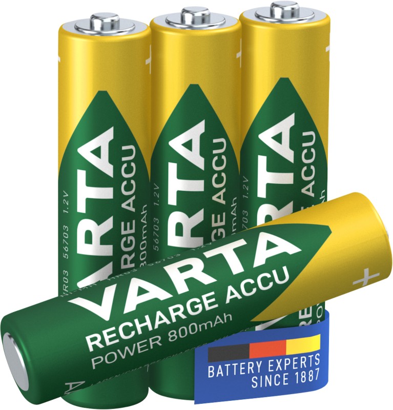 Thumbnail - VARTA Wiederaufladbare Batterien Rechargeable ACCU Power AAA 800 mAh 4 Stück