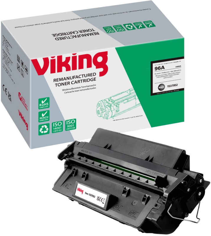 Viking 96A Kompatibel HP Tonerkartusche C4096A Schwarz