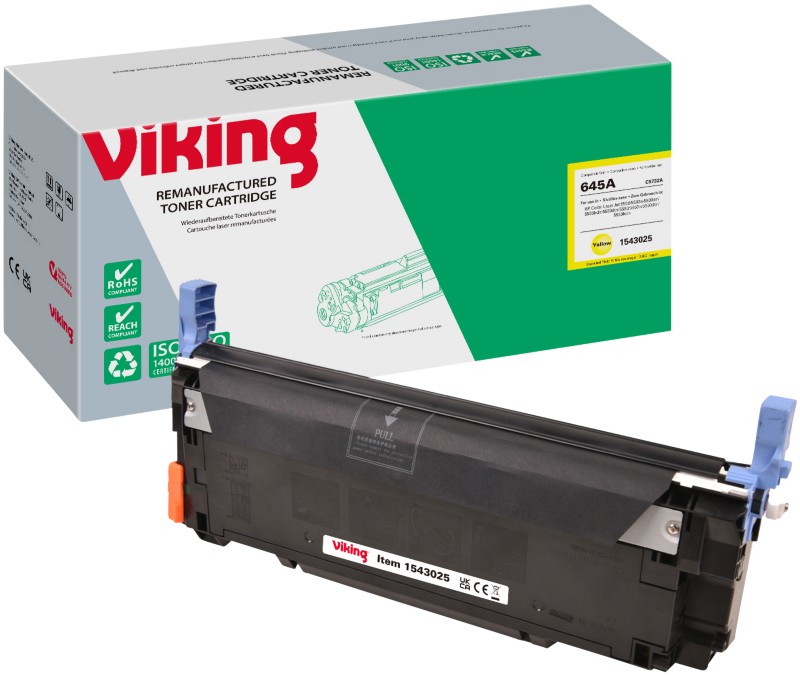 Viking 645A Kompatibel HP Tonerkartusche C9732A Gelb