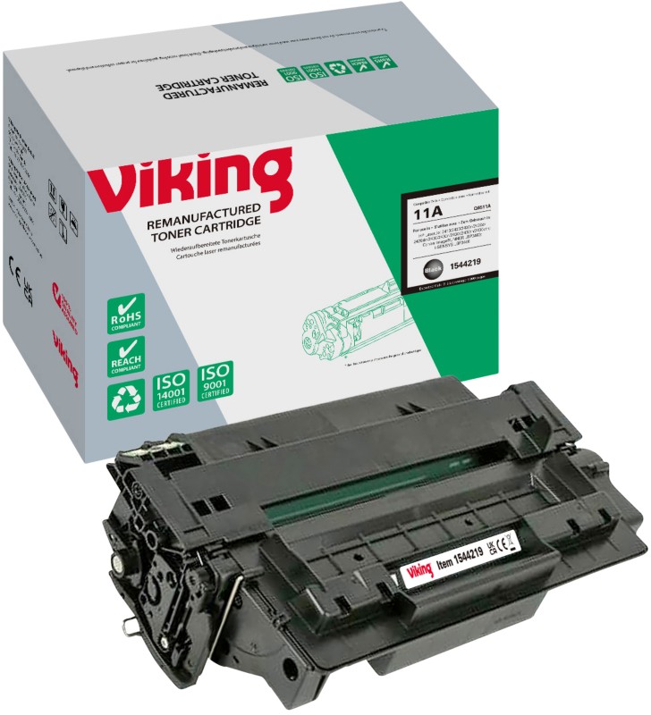 Viking 11A Kompatibel HP Tonerkartusche Q6511A Schwarz