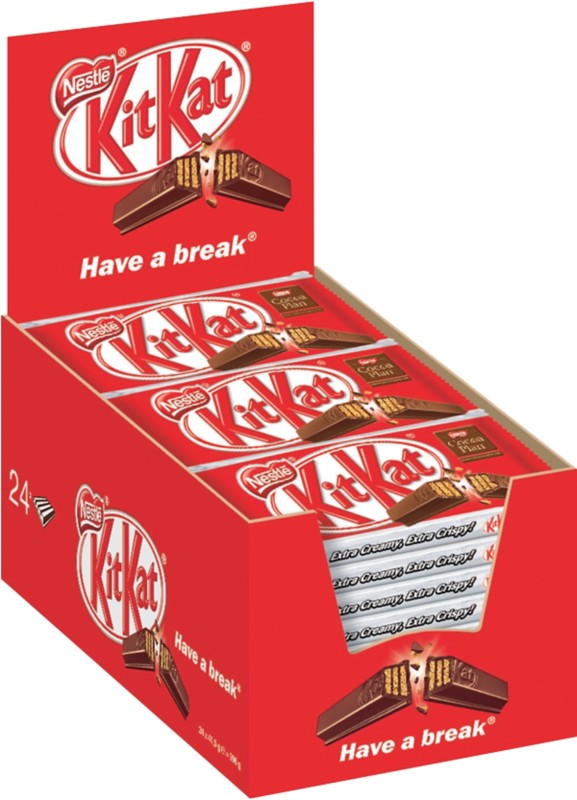 Nestlé KitKat Schokoladenriegel 24 Stück à 41.5 g