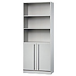 Hammerbacher Schrank Sina Lichtgrau 800 x 420 x 2.004 mm