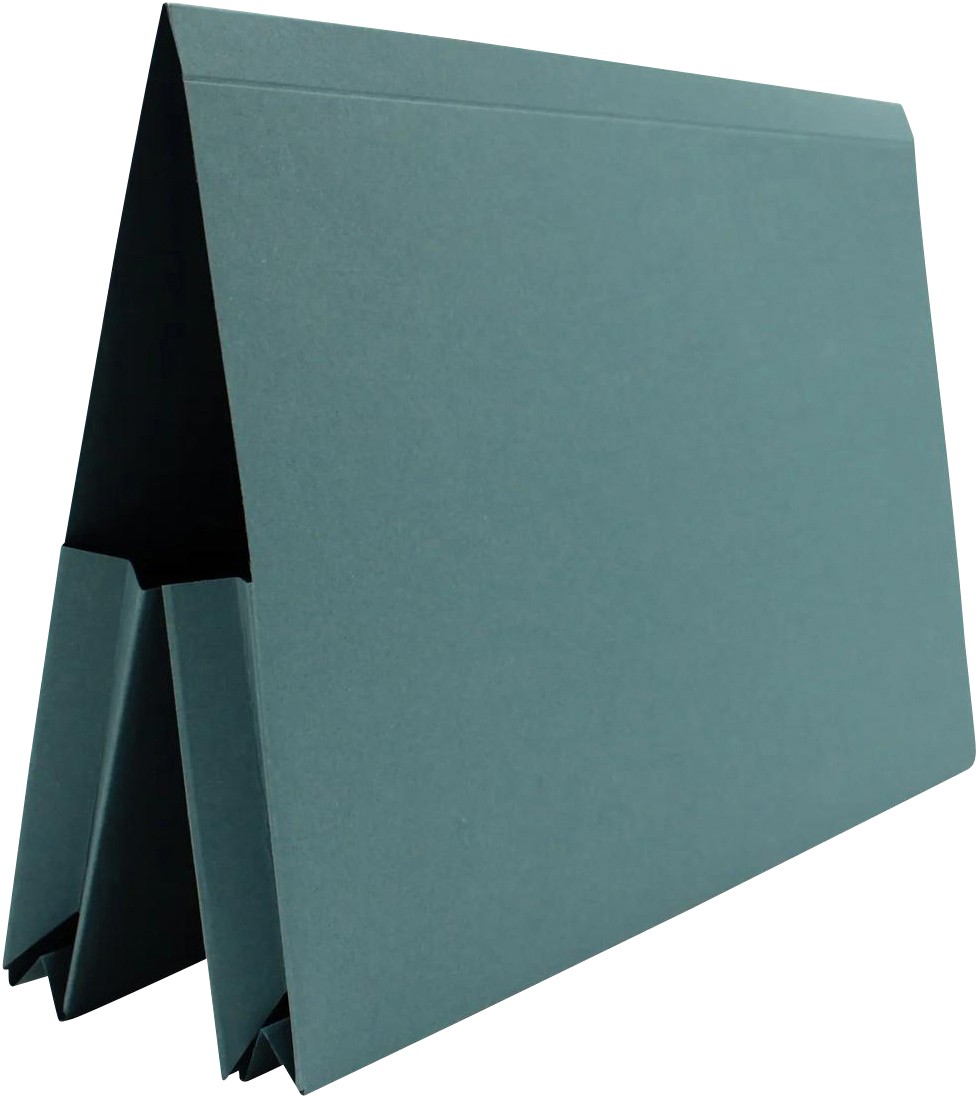 Guildhall Document Wallet 214-Blu Folio Manila 315 Gsm Landscape 35.5 (W) X 25 (H) Cm Blue Pack Of 25