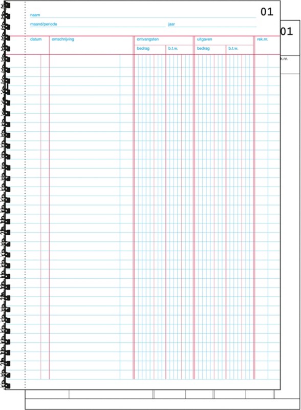 Expres Formularbuch Kassenbuch DIN A4 Weiß