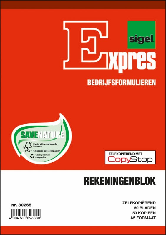 Expres Formularbuch Rechnungsblock DIN A5 210