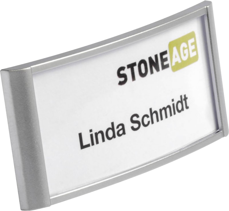 Thumbnail - DURABLE Classic Namensschilder Kombiklemme 8,3 x 5 x 23,8 cm ABS (Acrylnitril-Butadien-Styrol) 10 Stück
