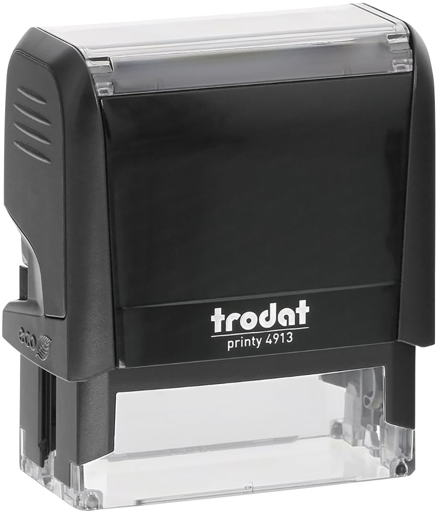 Trodat Self-Inking Stamp Printy 4913 Black 56 X 22Mm