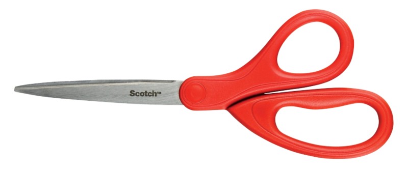 Scotch Schere Universal Edelstahl Rot 180 mm