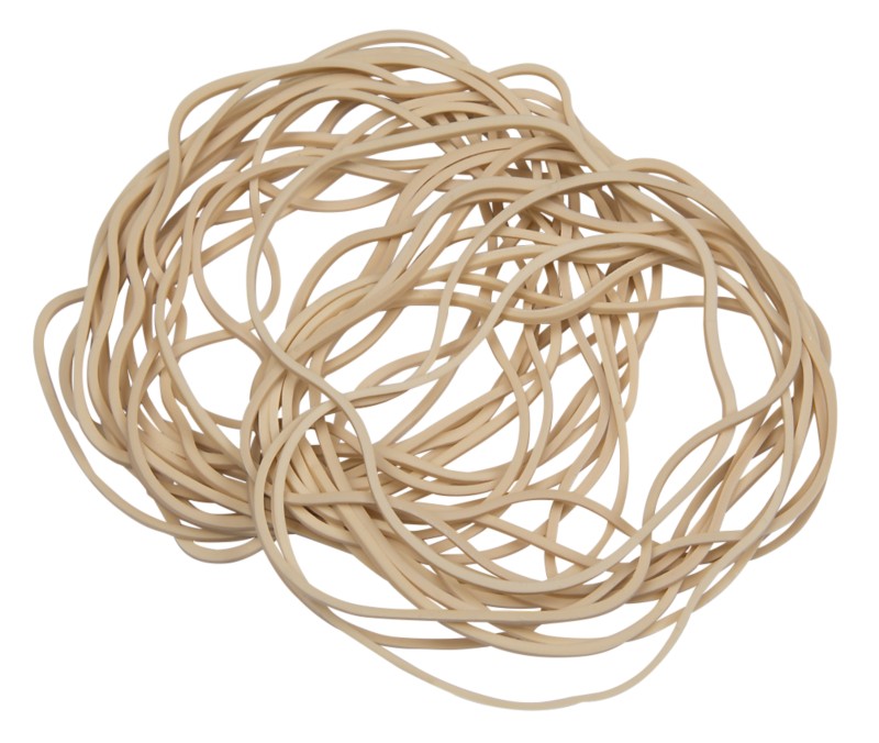 Office Depot Rubber Bands 1.5 x 120mm Ø 120mm Natural 500g
