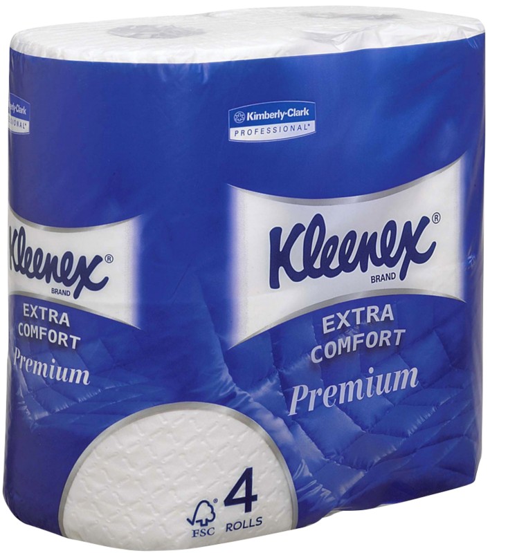 Kleenex Toilettenpapier 4-lagig 8484 4 Rollen à 160 Blatt