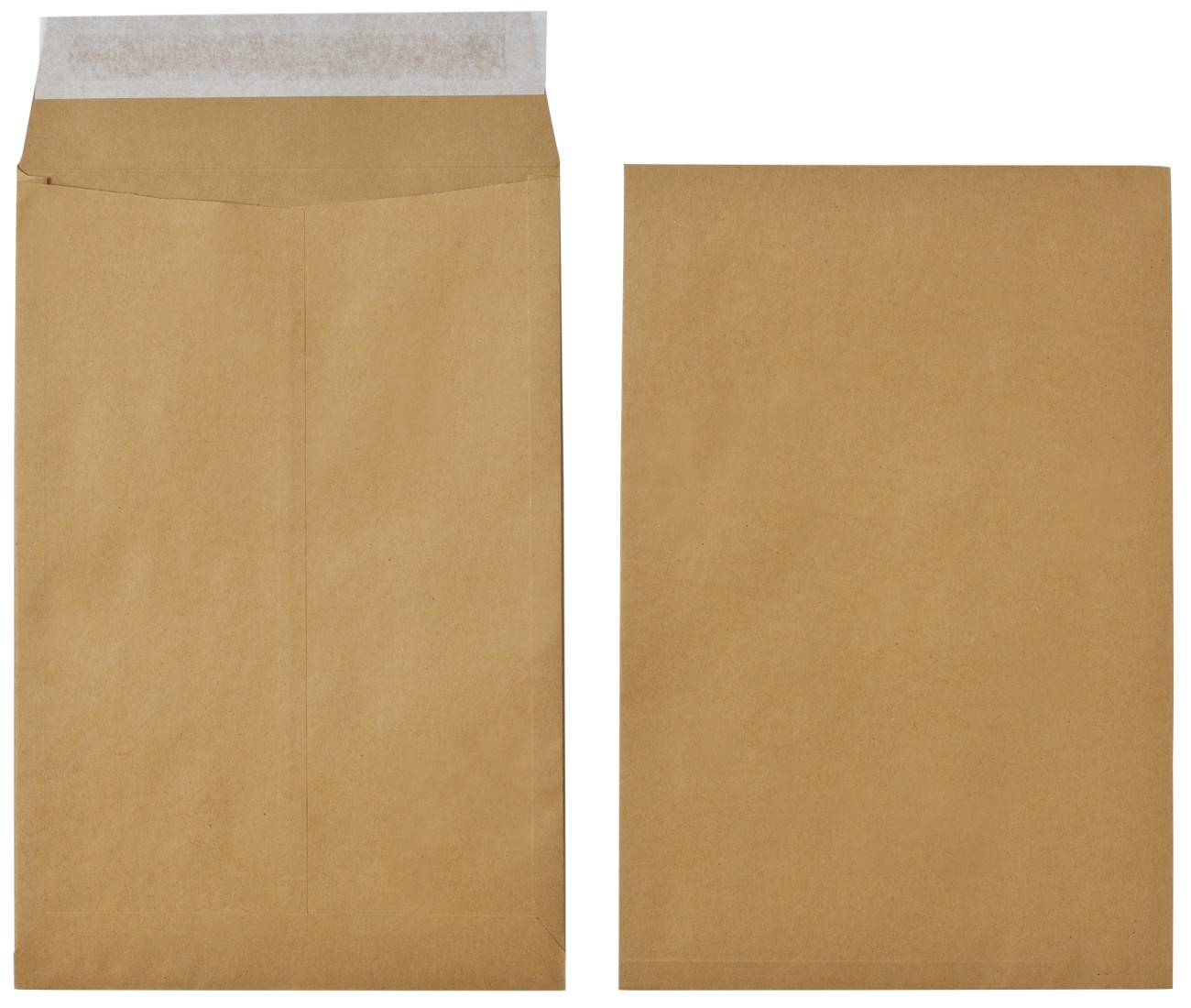 Viking C4 Gusset Envelopes 229 X 324Mm Peel And Seal Plain 120 Gsm Brown Pack Of 125