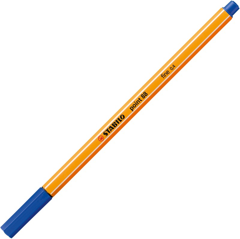 Thumbnail - STABILO point 88 Fineliner 0.4 mm Rundspitze Blau