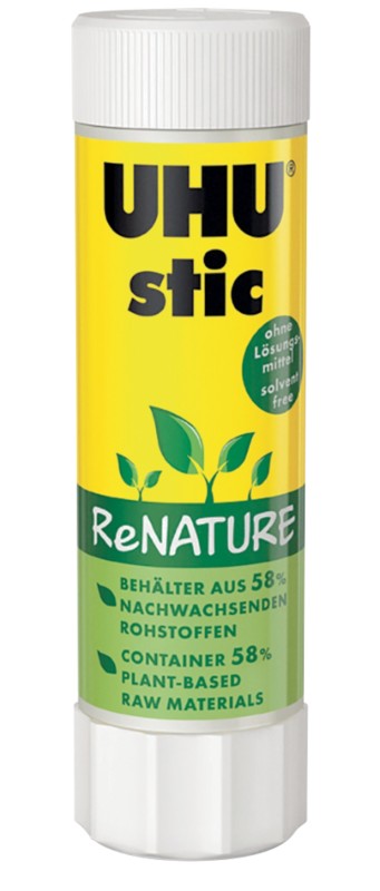 UHU Klebestift ReNATURE 40 g Transparent 47