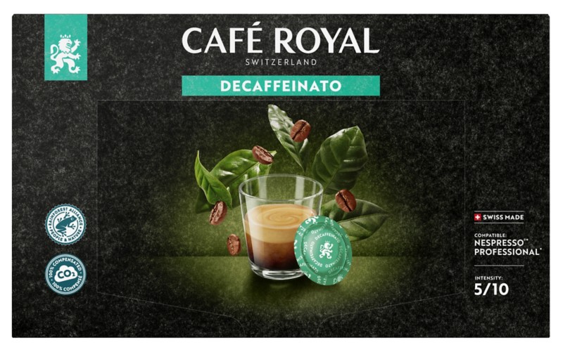 CAFÉ ROYAL Espresso Decaffeinato Nespresso* Kaffeepads 50 Stück