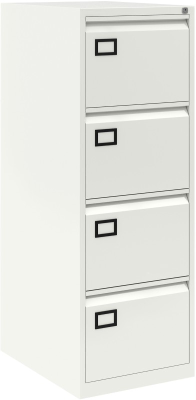 Bisley Filing Cabinet with 4 Lockable Drawers AOC4 470 x 622 x 1321mm Cream