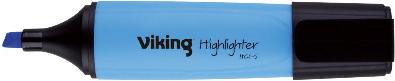 Viking HC1-5 Textmarker Blau Breit Keilspitze 1 - 5 mm