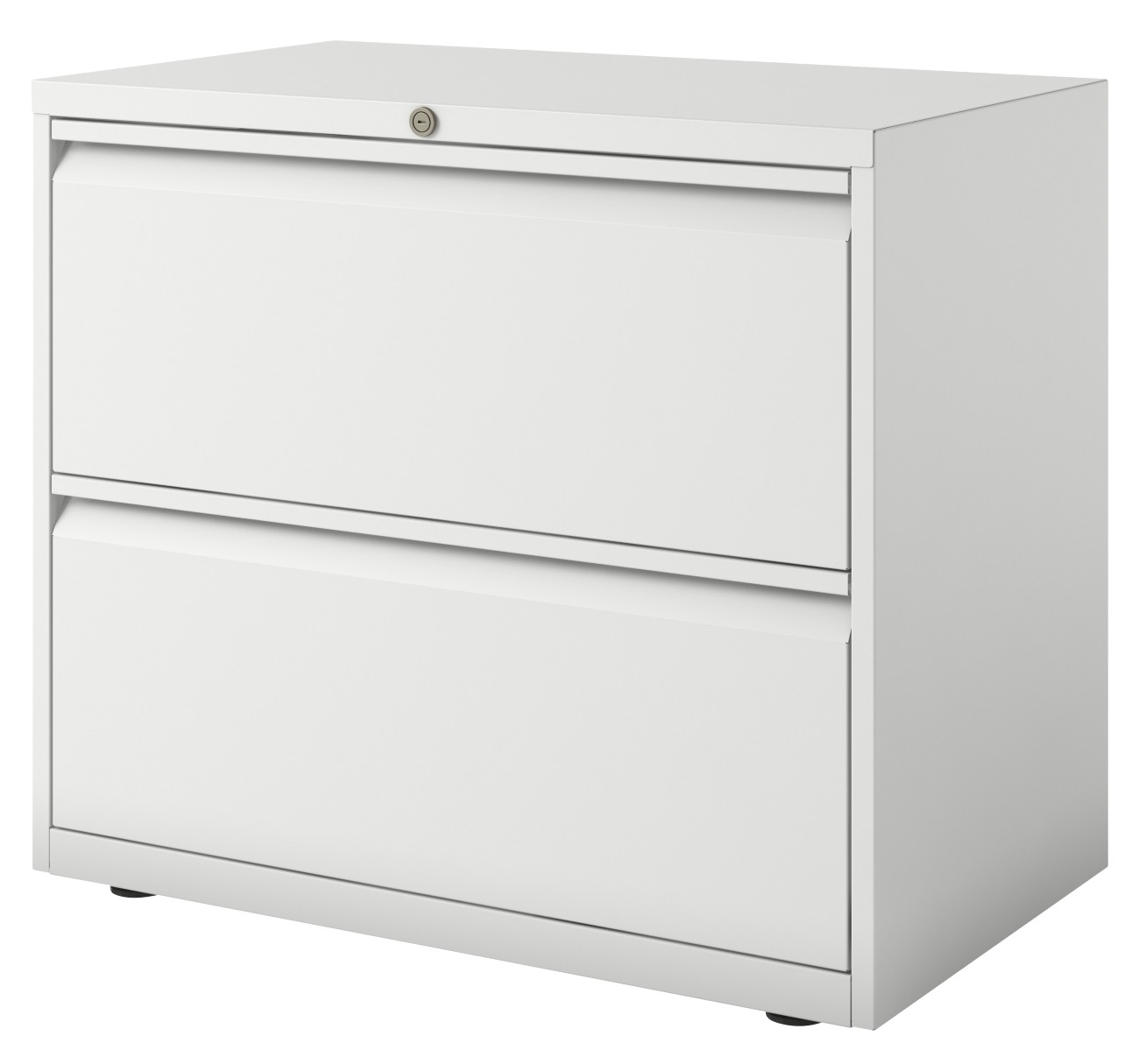 Bisley Schubladenschrank Essentials 2 Schübe Lichtgrau 800 x 470 x 1.000 mm