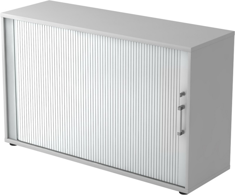 Hammerbacher Aktenschrank V1732S/5/S/CE Grau 1.200 x 400 x 748 mm