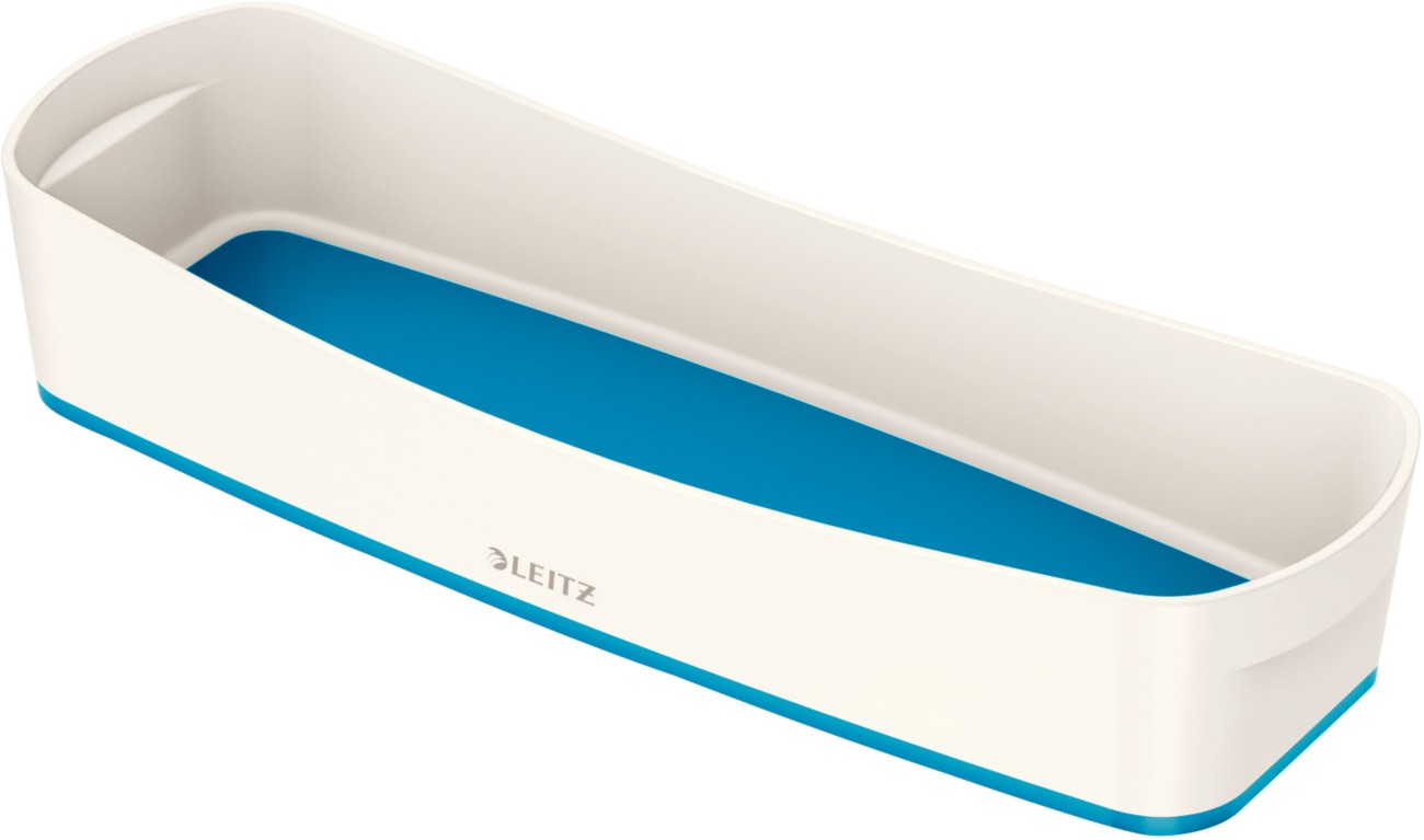 Leitz MyBox WOW Briefablage Weiß, Blau Kunststoff 30,7 x 10,5 x 5,5 cm