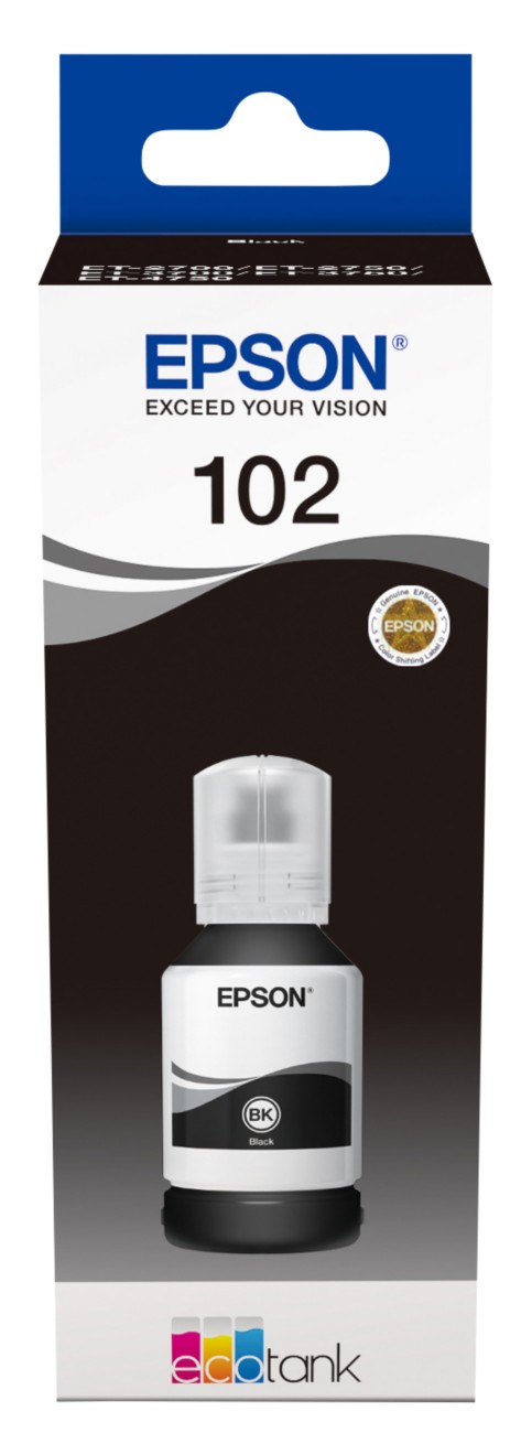 Epson 102 EcoTank Ink Bottle Pigment Black C13T03R140 EP64334 - Image 22