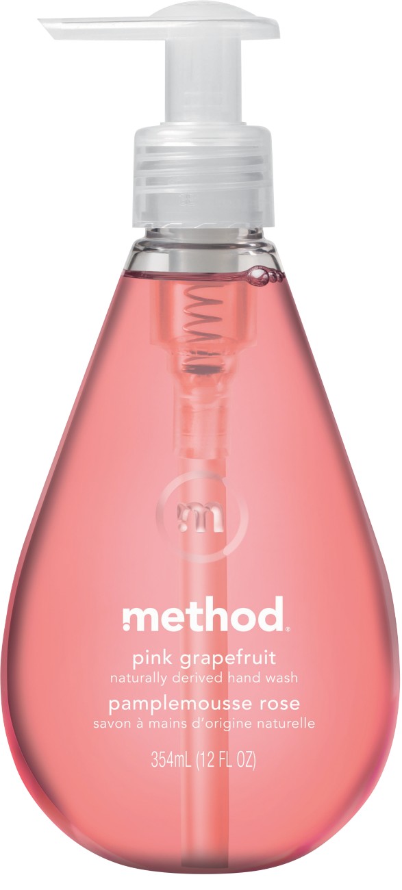 Method Hand Soap Liquid Pink Grapefruit Pink 354 Ml