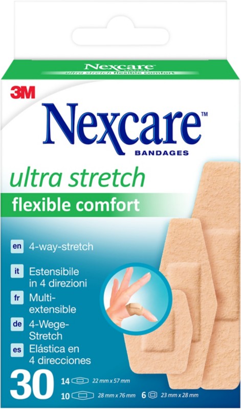 Nexcare ultra stretch comfort flexible Pflaster Strips