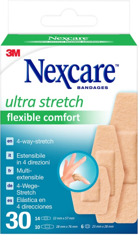 Nexcare ultra stretch comfort flexible Pflaster Strips