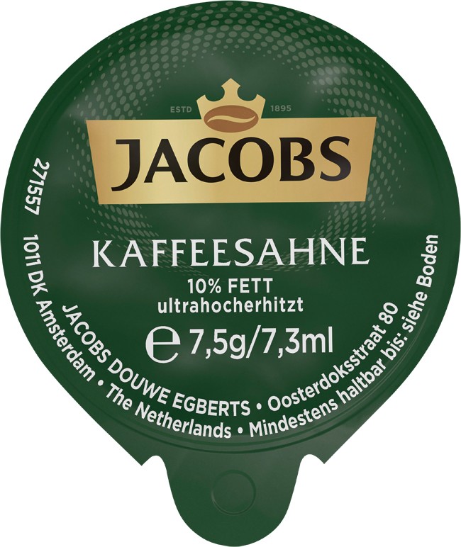 Jacobs Kaffeesahne 10 % 240 Stück à 7.5 g