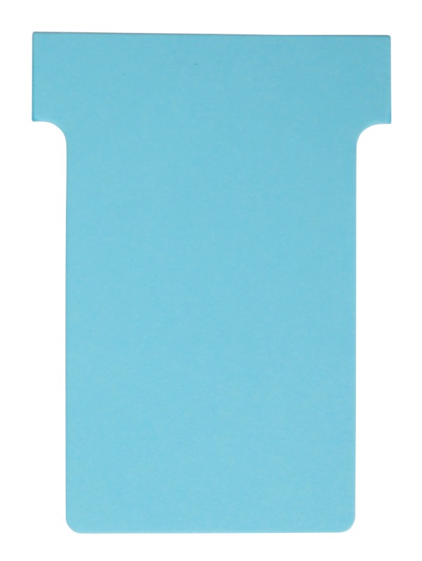 Nobo T-Steckkarten 3 8 x 12 cm Hellblau 100 Stück