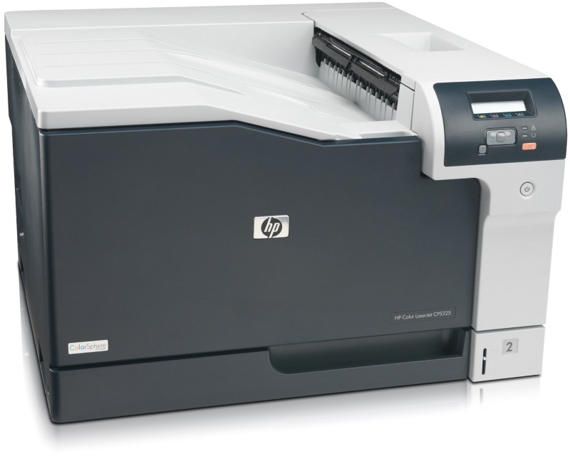 HP Laserjet CP5225n Farb Laserdrucker DIN A3 Grau, Weiß CE711A#B19