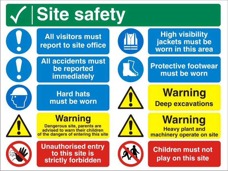 Information & safety signs