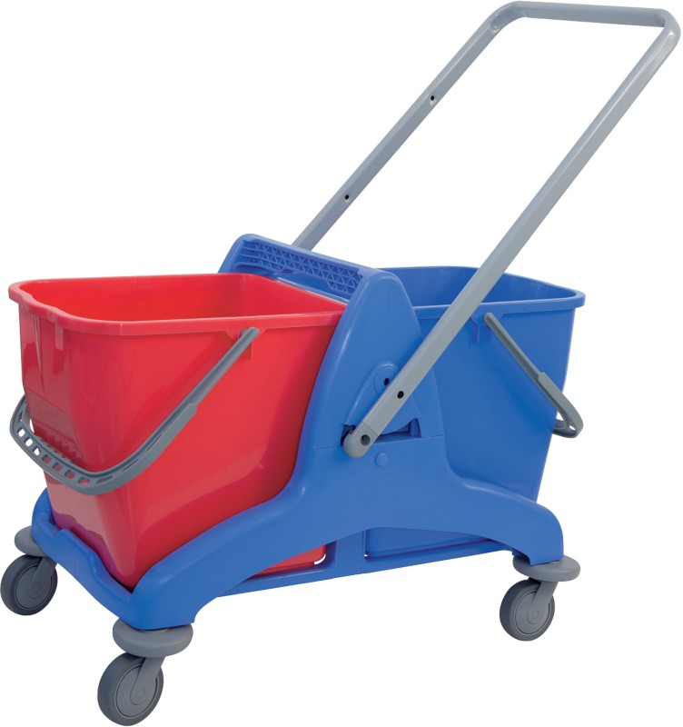 BETRA Reinigungswagen 406030 blau 2 x 25 Liter