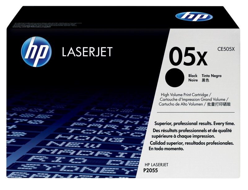 HP 05X Original Tonerkartusche CE505X Schwarz