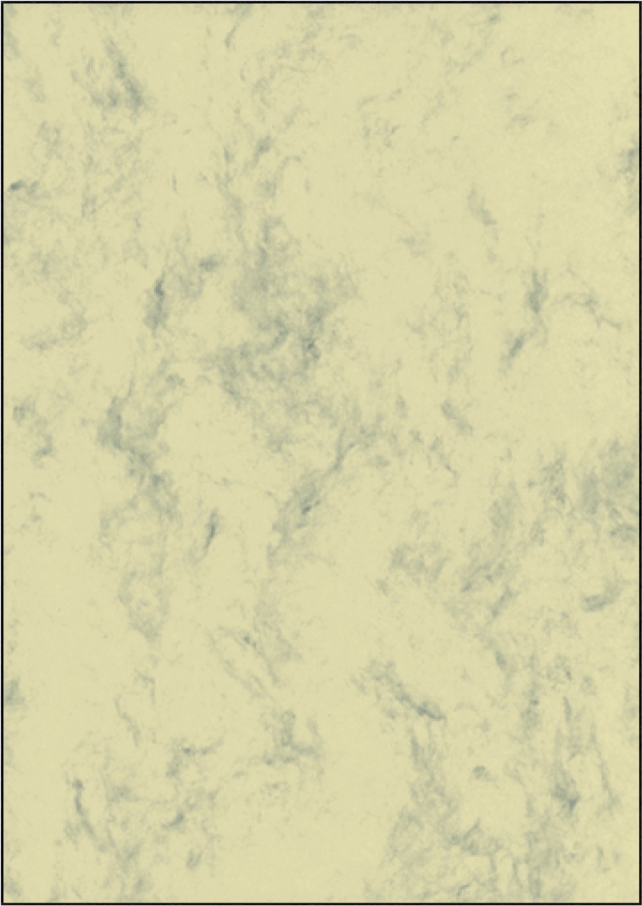 Sigel Designpapier DP397 DIN A4 200 g/m² Beige marmoriert 50 Blatt