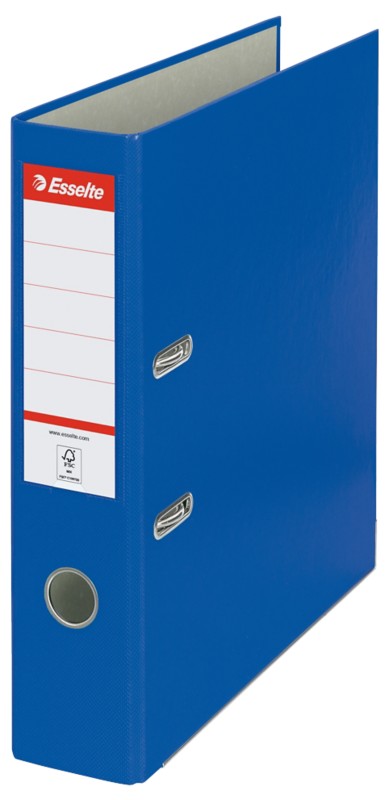 Esselte Essentials Breit Ordner DIN A4 72 mm Blau 2 Ringe 121750 PP (Polypropylen) Hochformat