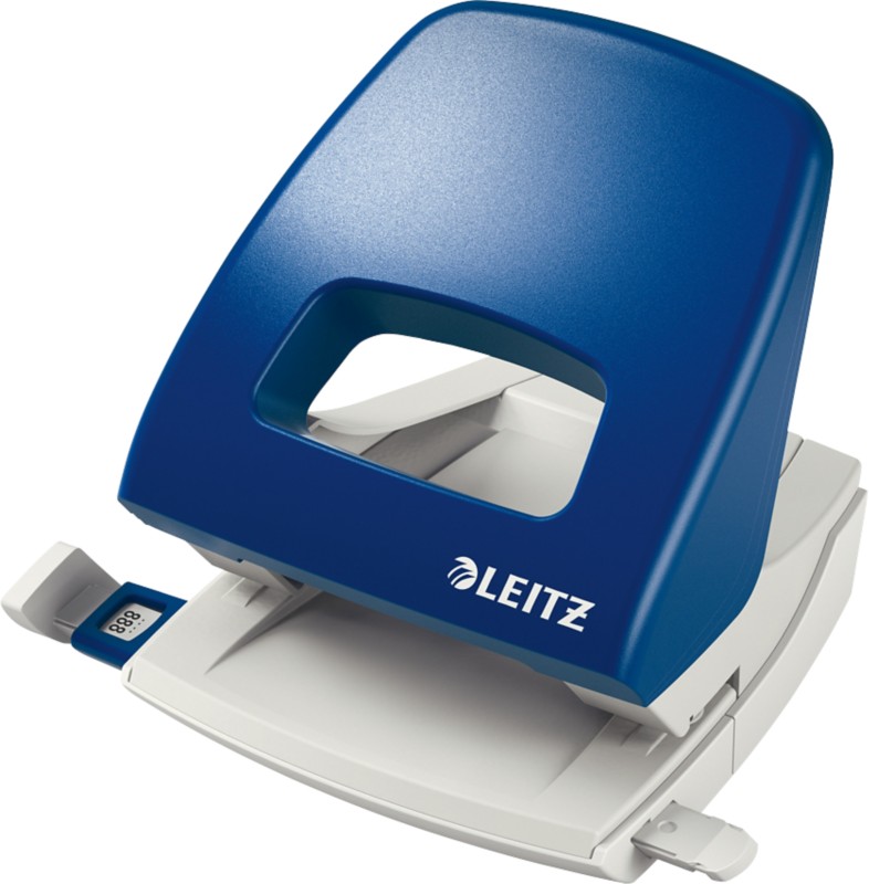 Leitz NeXXt 2 Löcher Locher Kunststoff, Metall 25 Blatt 5005 Blau