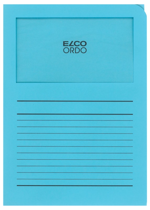 Elco Ordo Classico Ordnungsmappe DIN A4 Hellblau Papier 120 g/m² 100 Stück