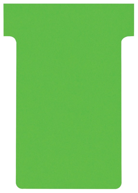 Nobo Size 2 T Cards Green 6 X 8.5 Cm Pack Of 100