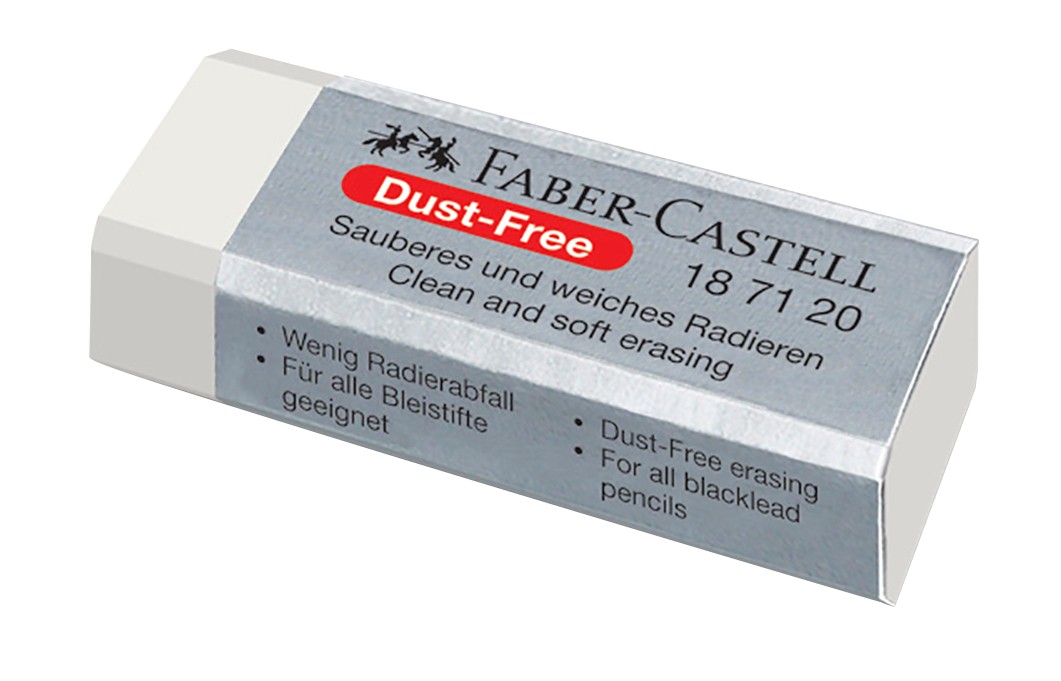 Faber-Castell Dust-Free Eraser White