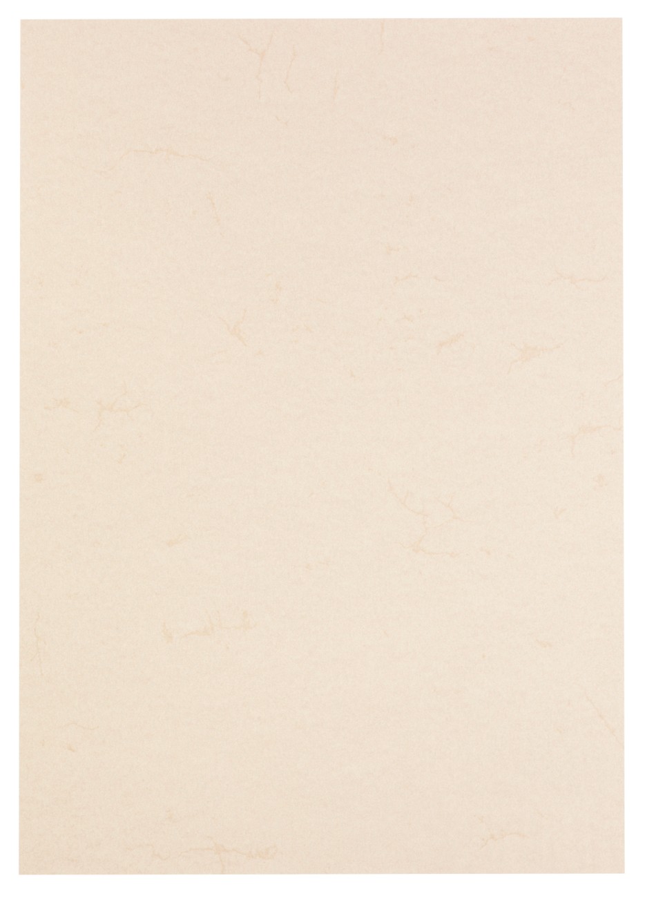 Papyrus Struktur Briefpapier DIN A4 190 g/m² Beige 50 Blatt