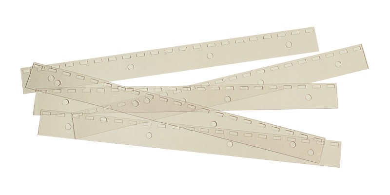 Thumbnail - GBC Heftstreifen CombBind DIN A4 25 Blatt PVC (Polyvinylchlorid) Transparent 100 Stück