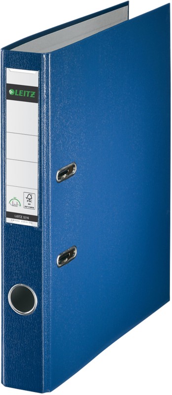 Leitz Swiss Edition 180° Ordner DIN A4 52 mm Blau 2 Ringe 1016 PP (Polypropylen) Hochformat