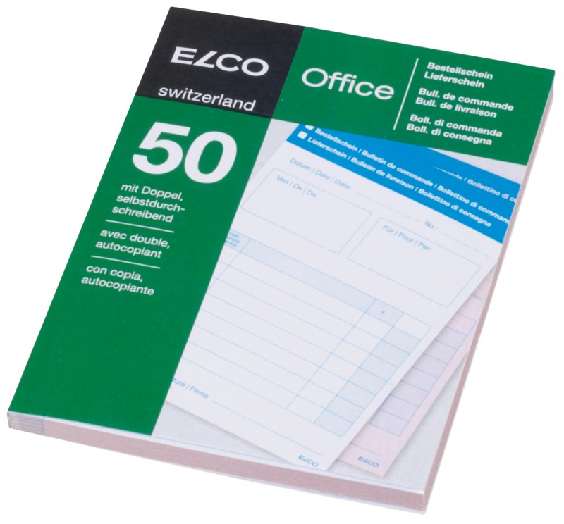 Thumbnail - Elco Lieferschein DIN A6 50 Blatt