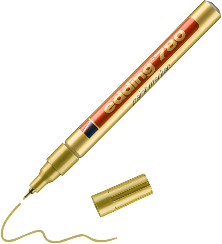 Edding Lackmarker edding 780 0,8mm gold