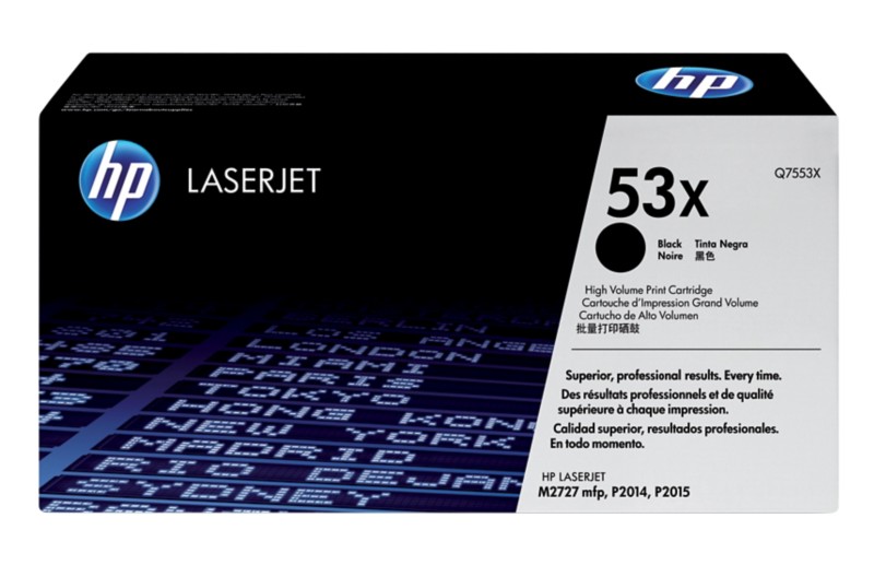 HP 53X Original Tonerkartusche Q7553X Schwarz